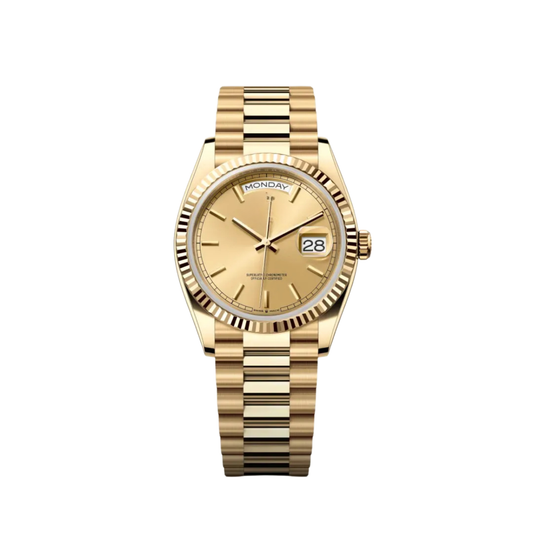 Gentlemen’s “Golden daydate” luxury watch