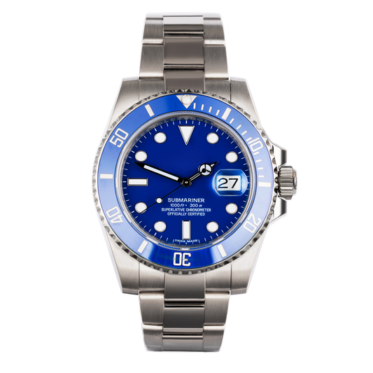 Gentlemen’s “Smurf” luxury watch